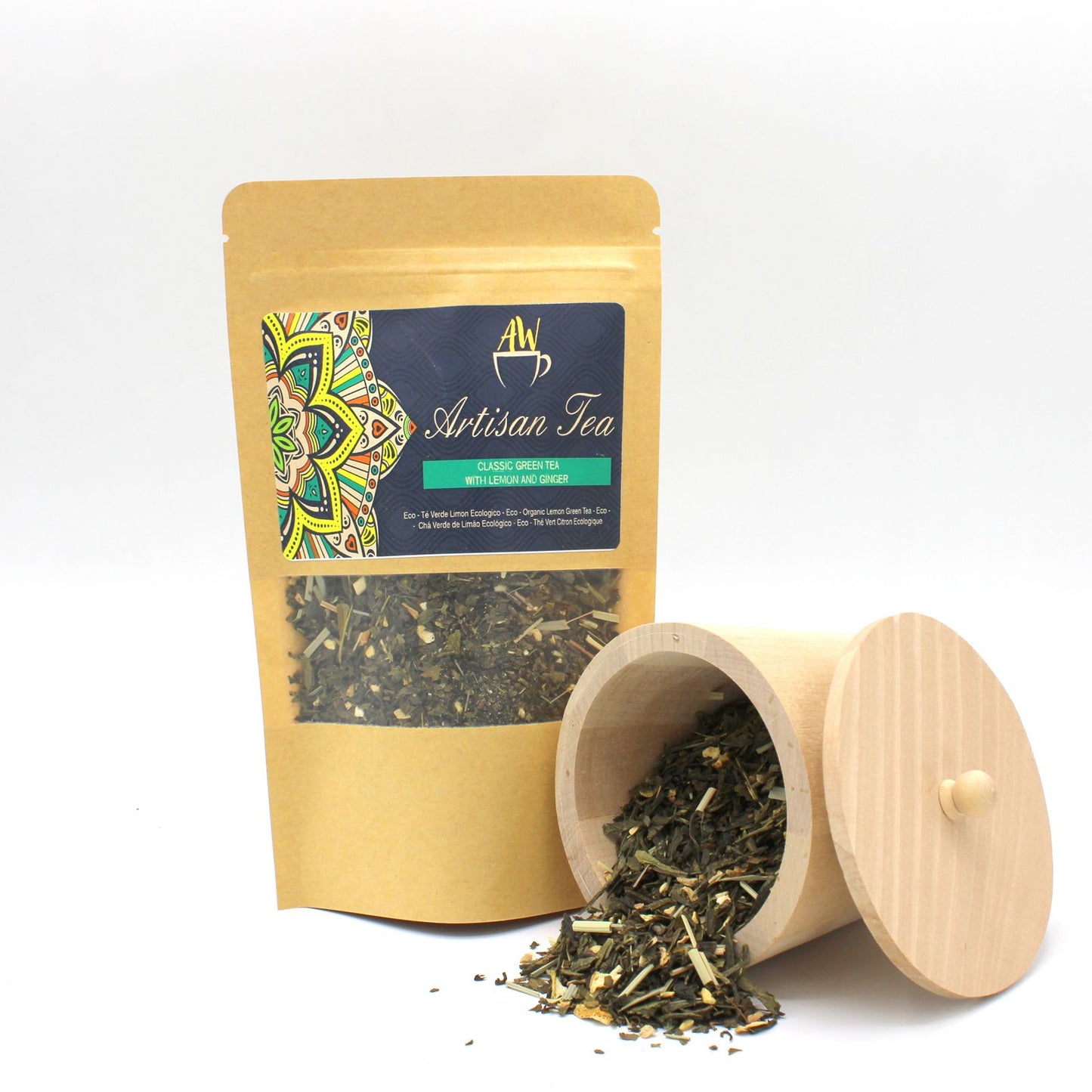 BIO CLASSIC GREEN TEA WITH LEMON AND GINGER
