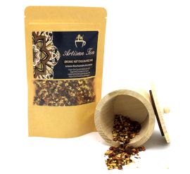 Hot Chocolate Chai Infusion, Gember, kaneel, groene kardemom, gemalen zwarte peper etc.
