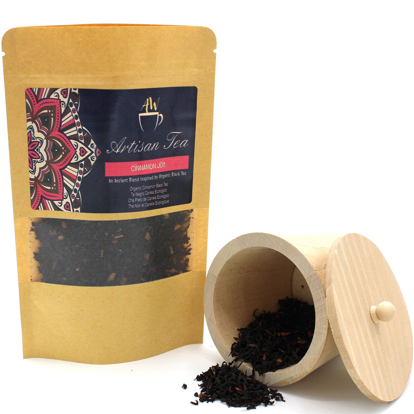Organic Cinnamon Black Tea, Cinnamon, Black tea, natural aroma