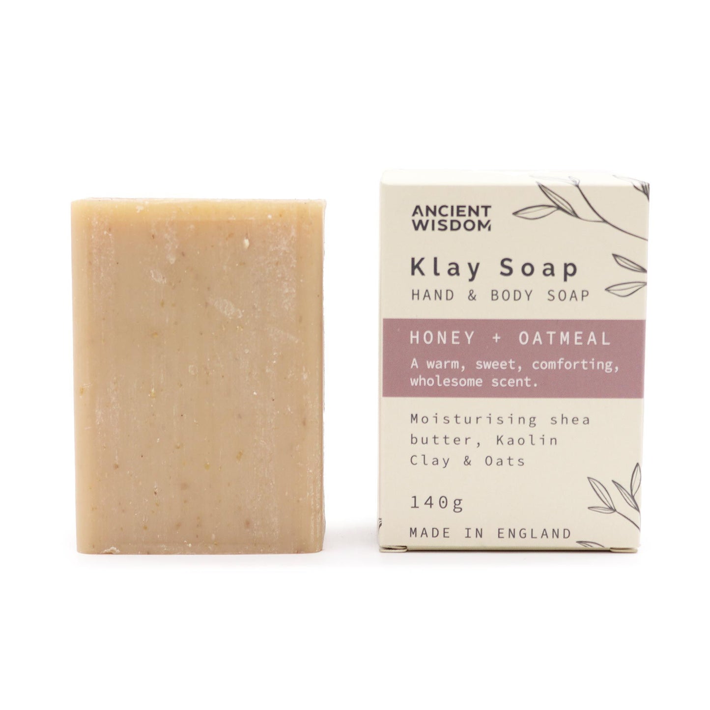 Klay Soap - Honey Oatmeal 100g