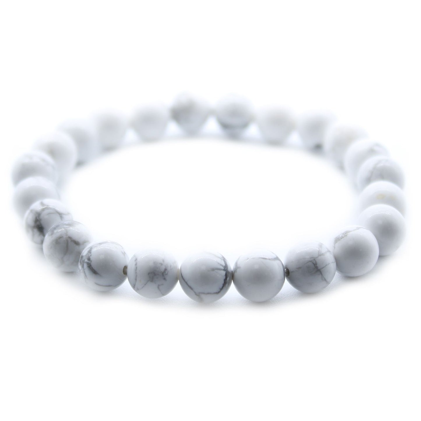 Bracelet Énergétique - Jaspe Blanc