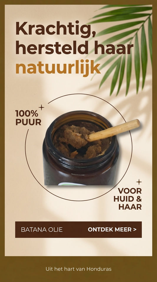 100 % PURE BATANA OLIE UNREFINED (vet)