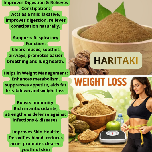 Haritaki is een van de meest onderschatte kruiden……  100% puur poeder