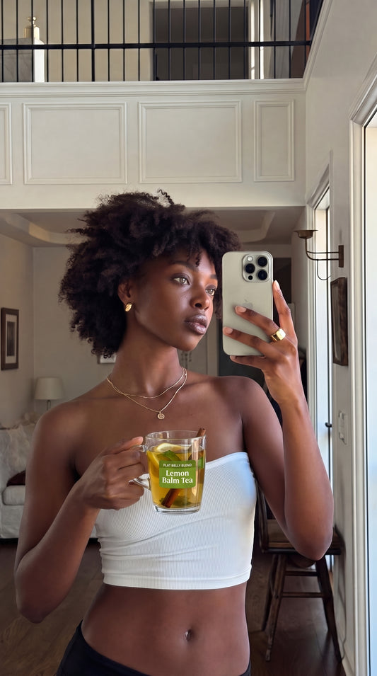 "FLAT BELLY BLEND" LEMON BALM TEA