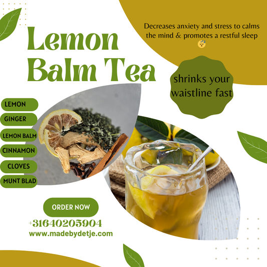 "FLAT BELLY BLEND" LEMON BALM TEA