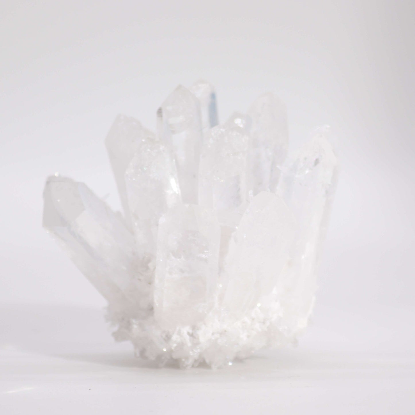 Crafted Quartz Cluster - Clear Quartz (approx. 250-300g, 8cm)