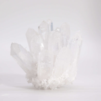 Crafted Quartz Cluster - Clear Quartz (approx. 250-300g, 8cm)