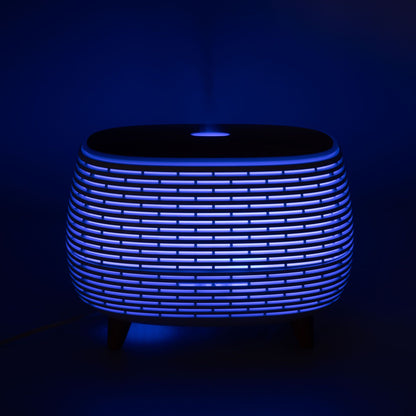 Aromatherapy Futuristic Ribbed - USB - Colour Change - Remote