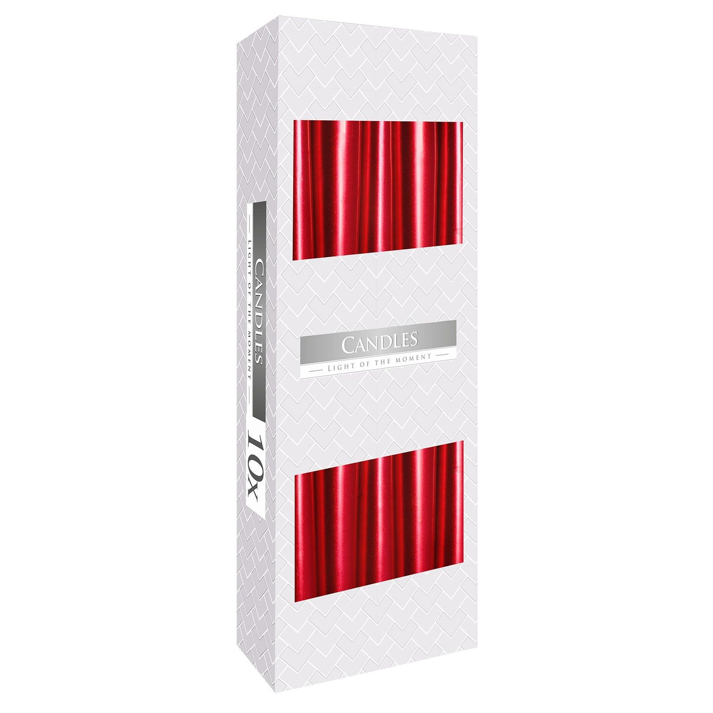 Taper Candle - Red METALIC