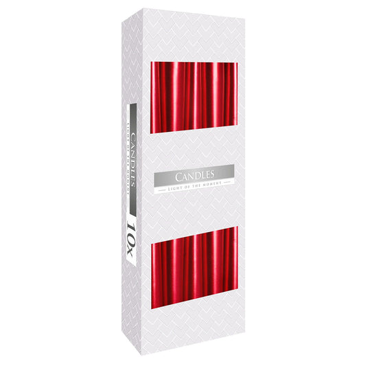 Taper Candle - Red METALIC
