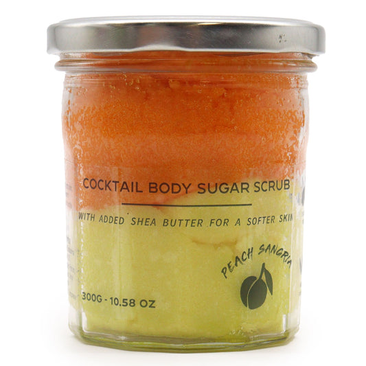 Cocktail Sugar Body Scrub - Peach Sangria