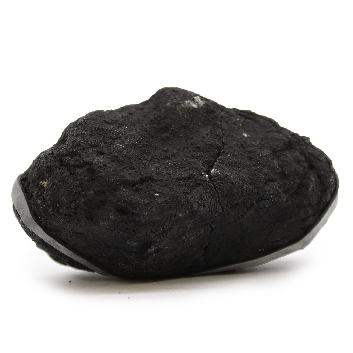 Géodes de Calcite Colorée - Roche Noire - Jaune