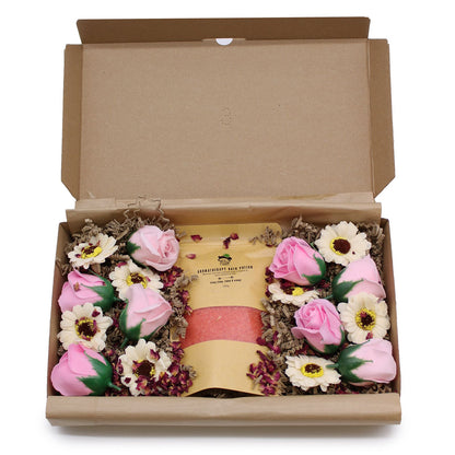 Wild Hare Salt & Flowers Set- Passion GIFTBOX