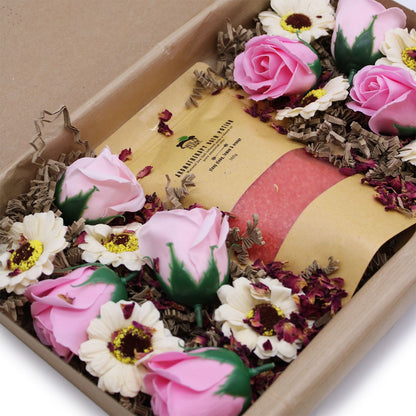 Wild Hare Salt & Flowers Set- Passion GIFTBOX