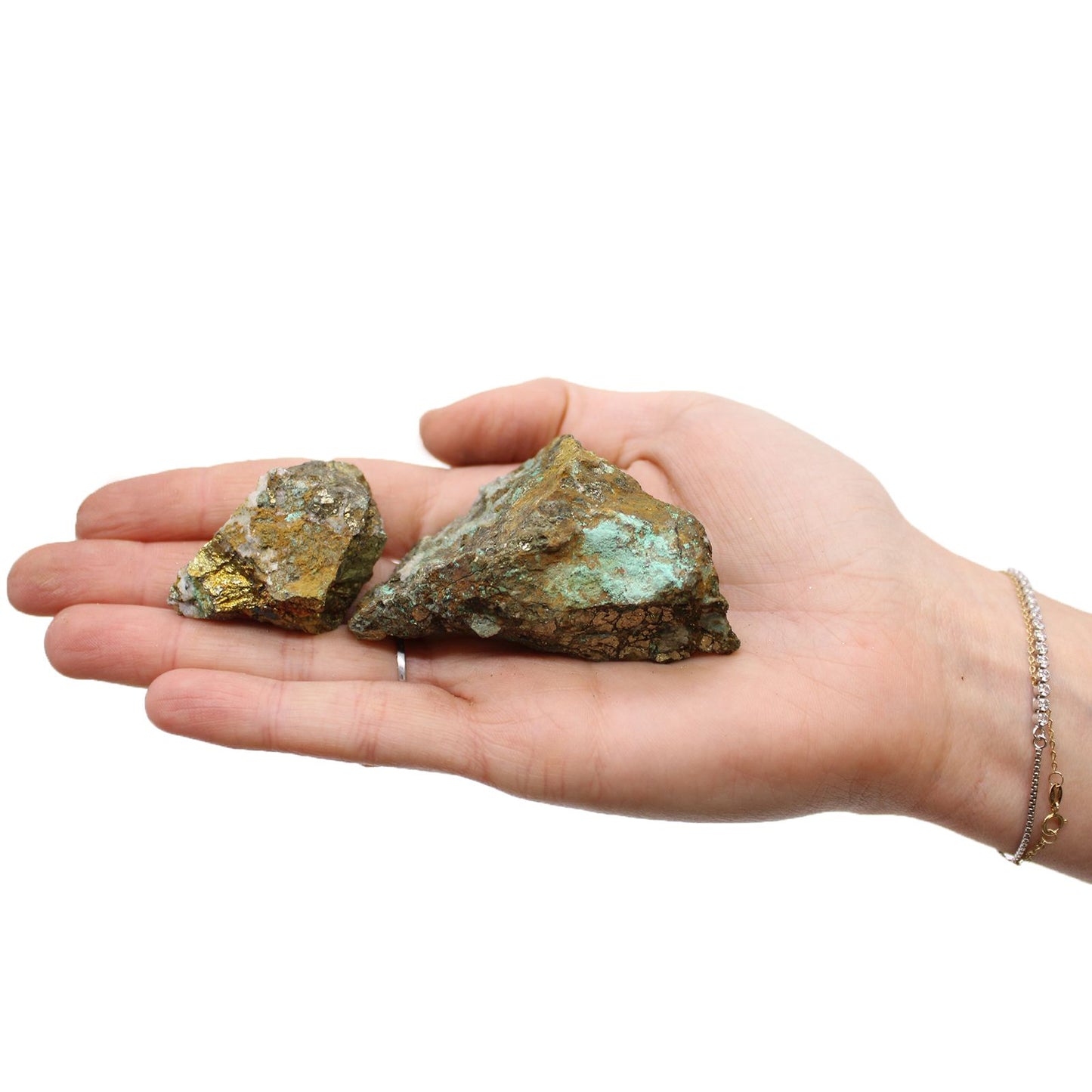 Mineral Specimens - Chalcopyrite (approx 80 pieces)
