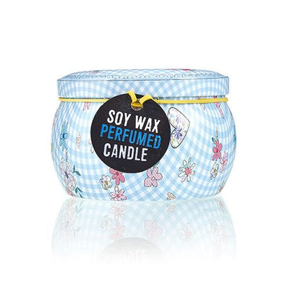 Art Tin Candle – Friendly Messages.