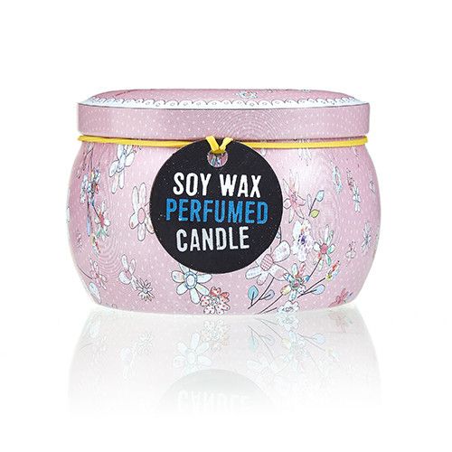 Art Tin Candle – Friendly Messages.