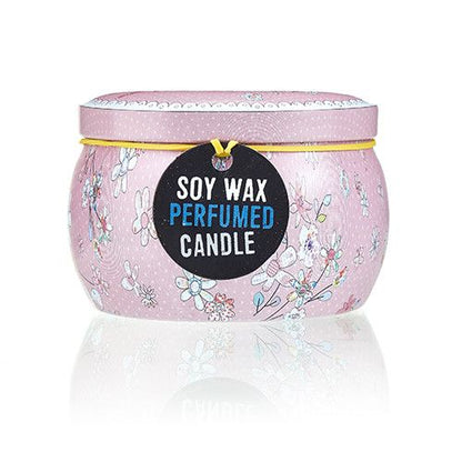 Art Tin Candle – Friendly Messages.