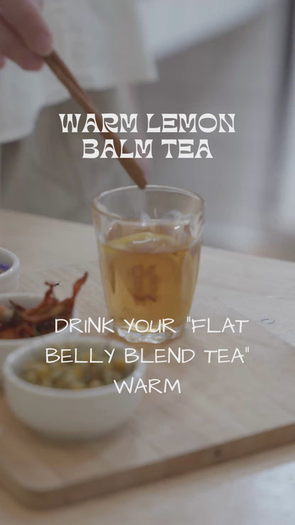 "FLAT BELLY BLEND" LEMON BALM TEA